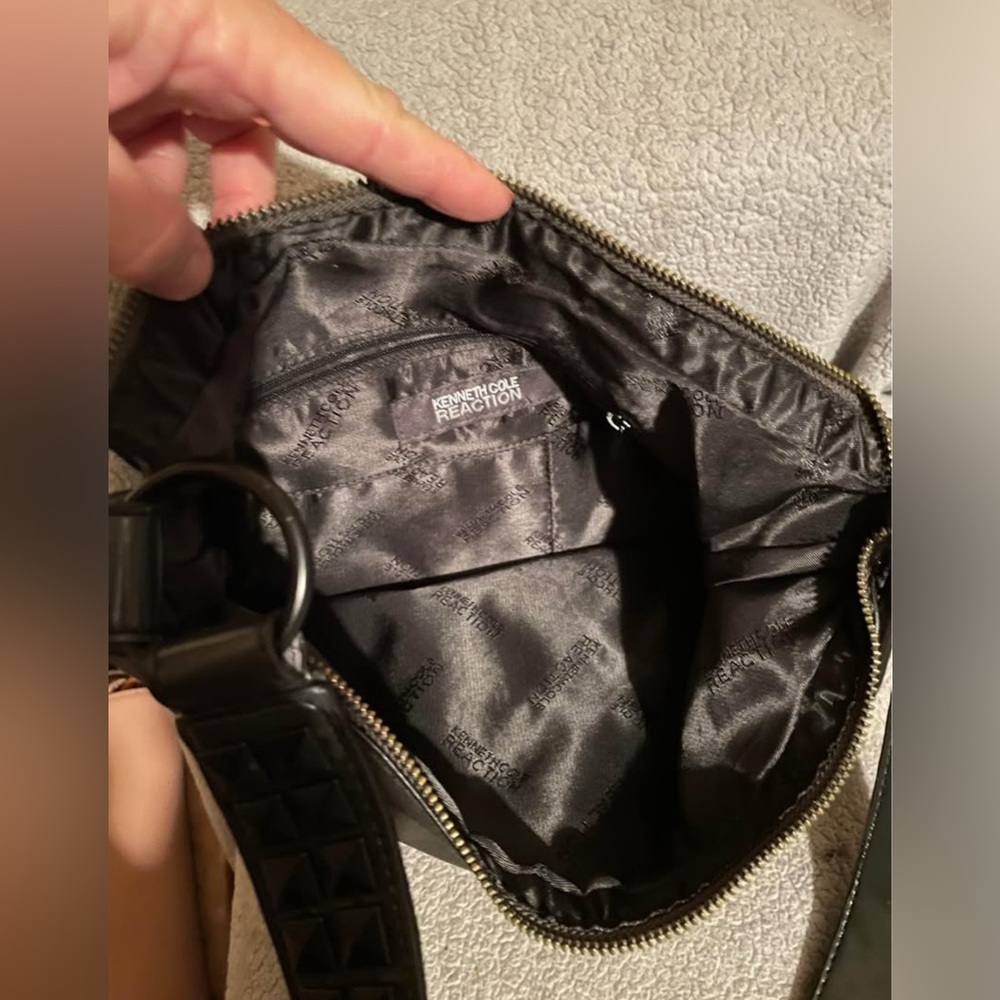 Reaction Kenneth Cole Dark Brown Hobo Bag - Picture 3 of 6